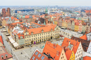 Rynek Starego Miasta We Wroclawiu