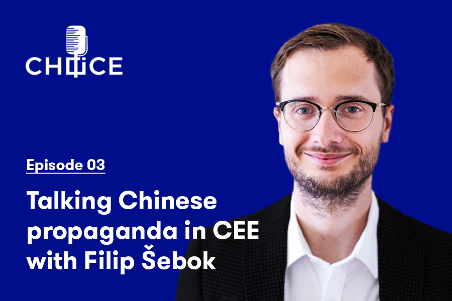 Filip Šebok Explains Chinese Propaganda in CEE on New Podcast